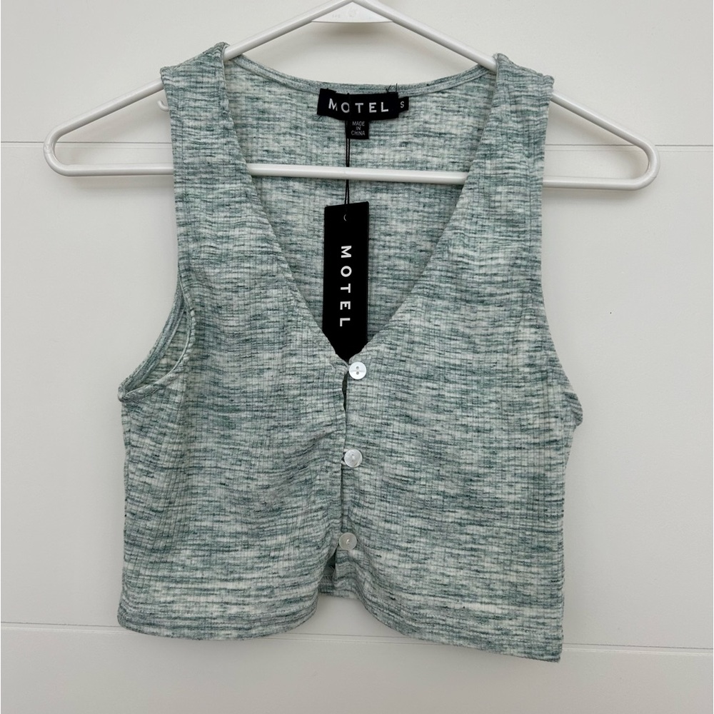 Motel Rocks Kitera Crop Top